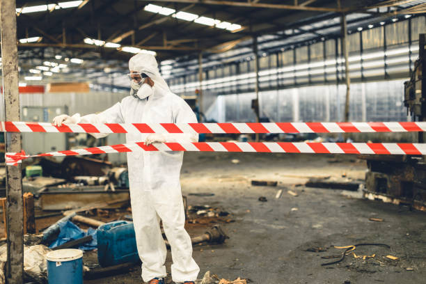 Professional Crime Scene Cleanup technician working in Sidney, MI